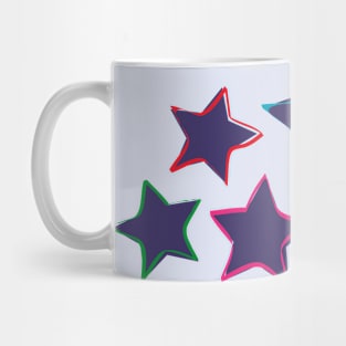 White starry night Mug